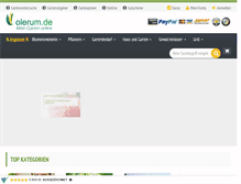 Tablet Screenshot of online-garten-center.de